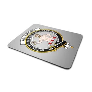 Allardice Clan Crest Mousepad