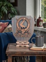 Clan Armstrong Laser Engraved Shield Plaque