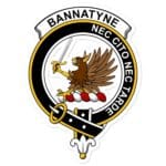 Bannatyne Clan Crest Vinyl Sticker