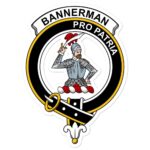 Bannerman Clan Crest Vinyl Sticker