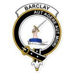Barclay Clan Crest Vinyl Sticker