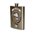 Belshes (or Belsches) Clan Crest Flask.