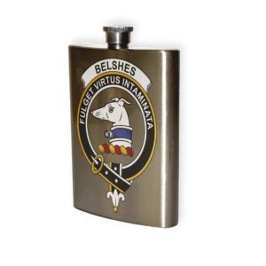 Belshes (or Belsches) Clan Crest Flask.