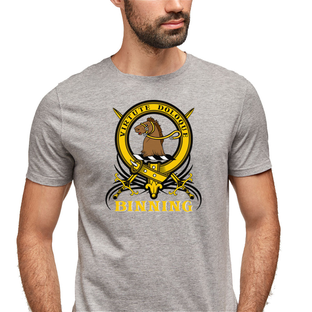Binning (of Wallifoord) Clan Crest T-Shirt