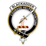 Blackadder Clan Crest Vinyl Sticker