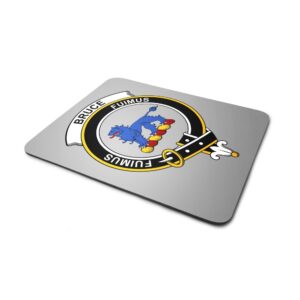 Bruce Clan Crest Mousepad