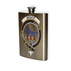 Bruce Clan Crest Flask.