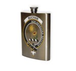 Buchanan Clan Crest Flask.