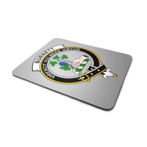 Burnett Clan Crest Mousepad