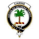 Cairns Clan Crest Vinyl Sticker
