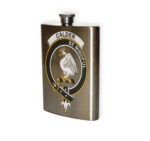 Calder (Calder-Campbell) Clan Crest Flask.