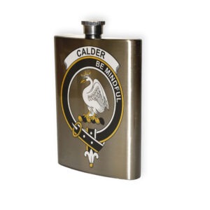 Calder (Calder-Campbell) Clan Crest Flask.