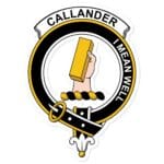 Callander Clan Crest Vinyl Sticker