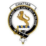 Chattan Clan Crest Vinyl Sticker