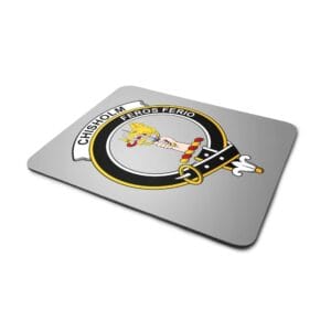 Chisholm Clan Crest Mousepad