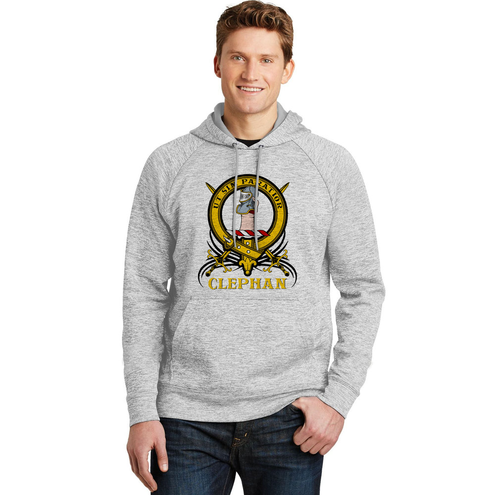 Clephan grey hoodie