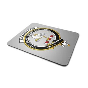Cranstoun Clan Crest Mousepad