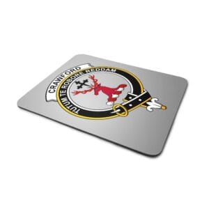 Crawford Clan Crest Mousepad