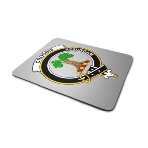 Crosbie Clan Crest Mousepad