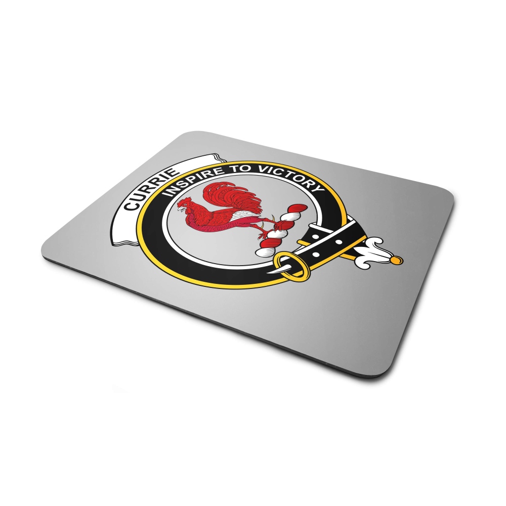 Currie Clan Crest Mousepad