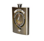 Dewar Clan Crest Flask.