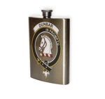 Dunbar Clan Crest Flask.