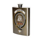 Duncan Clan Crest Flask.