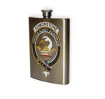 Edmonstone (of Duntreath) Clan Crest Flask.