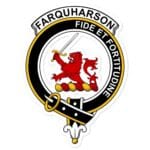 Farquharson Clan Crest Vinyl Sticker