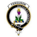 Ferguson Clan Crest Vinyl Sticker