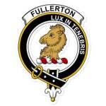 Fullerton Clan Crest Vinyl Sticker