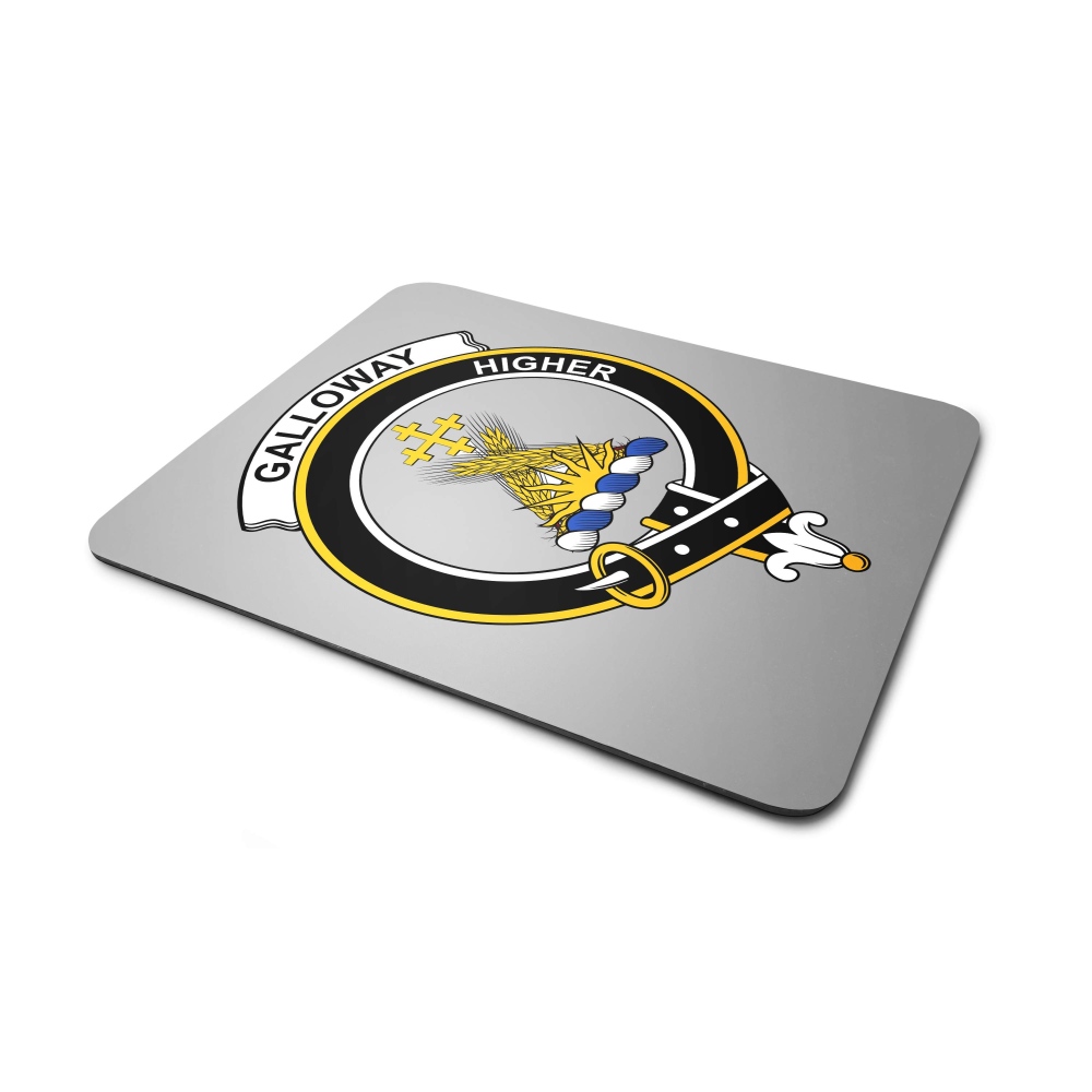 Galloway Clan Crest Mousepad