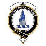 Ged Clan Crest Vinyl Sticker
