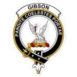 Gibson Clan Crest Vinyl Sticker