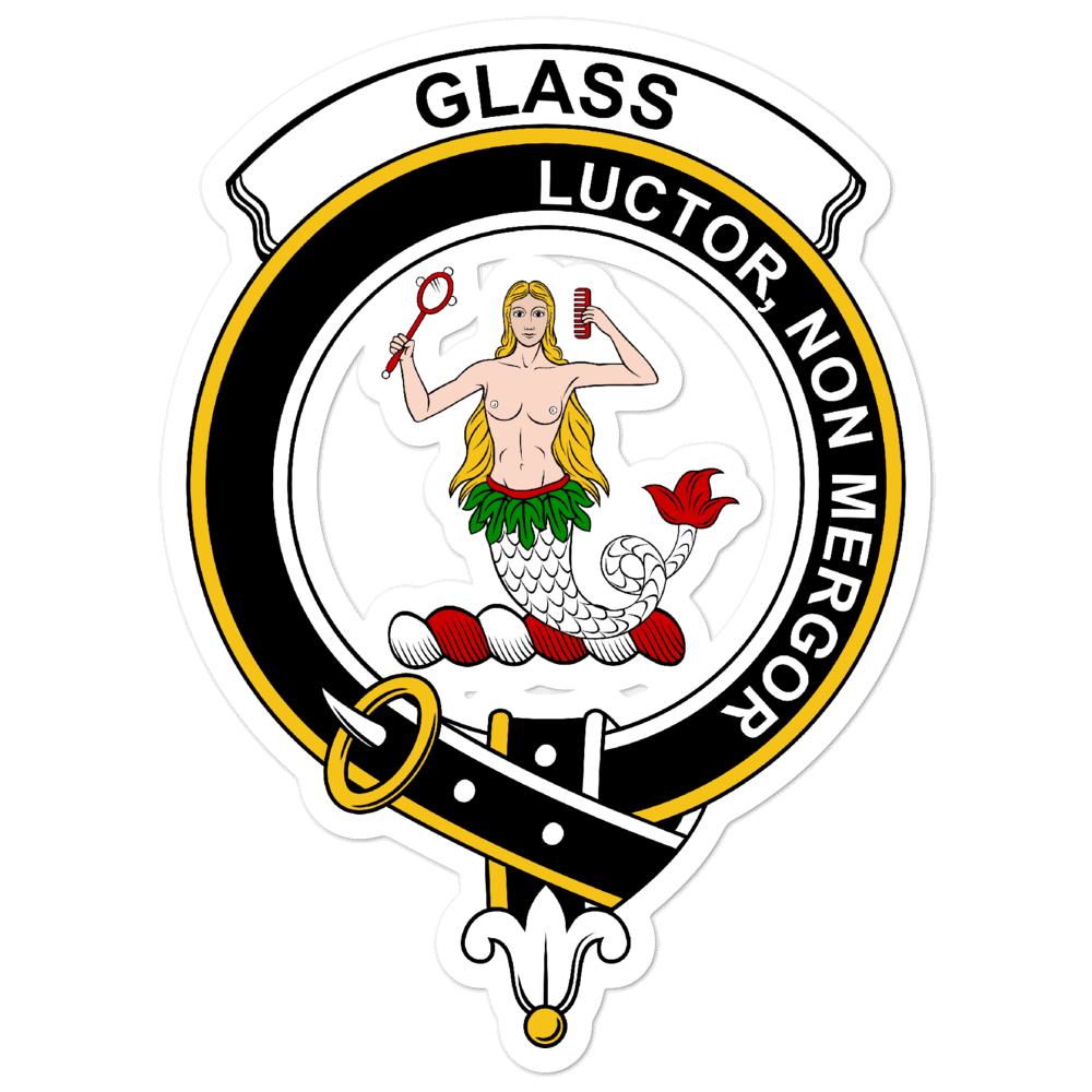 Glass Clan Crest Vinyl Sticker