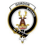 Gordon Clan Crest Vinyl Sticker