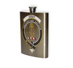 Gray Clan Crest Flask.