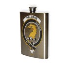 Haldane Clan Crest Flask.