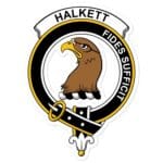 Halkett Clan Crest Vinyl Sticker