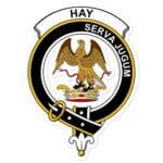 Hay Clan Crest Vinyl Sticker