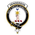 Henderson (MacKendrick) Clan Crest Vinyl Sticker