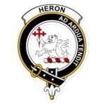 Heron Clan Crest Vinyl Sticker