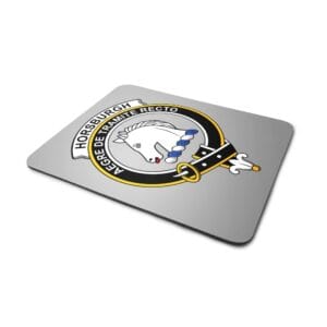 Horsburgh Clan Crest Mousepad