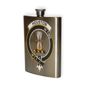 Houston Clan Crest Flask.