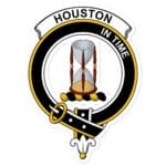 Houston Clan Crest Vinyl Sticker