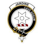 Jardine Clan Crest Vinyl Sticker