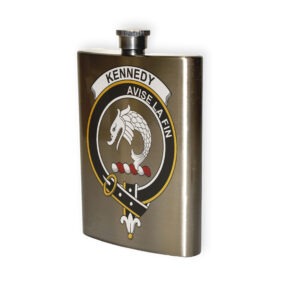 Kennedy Clan Crest Flask.