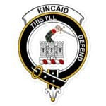 Kincaid Clan Crest Vinyl Sticker