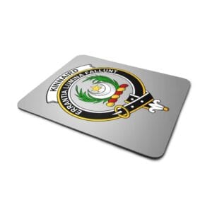 Kinnaird Clan Crest Mousepad