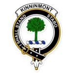 Kinninmont Clan Crest Vinyl Sticker